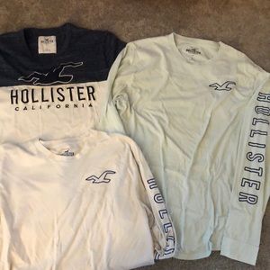 3 Men’s Large Hollister tshirts